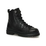 Lumberjack Esteves 3pr Siyah Hakiki Deri Comfort Casual Postal Bot Siyah