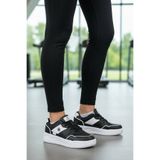lumberjack FT-6978 Siyah Beyaz Kadın Comfort Günlük Sneaker Ayakkabı
