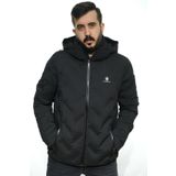 Lumberjack Henry Coat Kapişonlu Siyah Erkek Mont