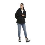 LUMBERJACK JENNY COAT 3PR KAPÜŞONLÜ REGULAR FİT BAYAN MONT SİYAH S