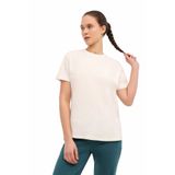 Lumberjack Kadın Bej Kısa Kollu Tişört XL Beden WB 11ADA 6FX Modeli