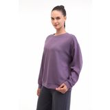 Lumberjack Kadın Mor Sweatshirt L Beden WB 16ALICE-C CK97 5PR Modeli