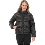 Lumberjack Kadın Siyah Kısa Spor Mont 2GF723 Uzun Kol Yüksek Koruma Özellikli - XL