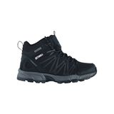 Lumberjack Kadın Siyah Outdoor Bot Düz Tekstil Malzeme ile Bağcıklı Taban Tasarımı
