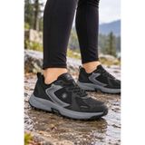 lumberjack Kadın Su Geçirmez Outdoor Ayakkabı Siyah – Softshell Trekking Yürüyüş Spor Ayakkabı