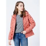 Lumberjack Kapüşonlu K.pembe Kadın Mont 2WCT6553PR - XS