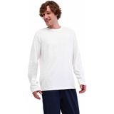 Lumberjack LOEN 14LJK-130-33 5PR Erkek Beyaz Uzun Kol T-Shirt 102025427