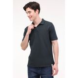 Lumberjack M-Bs20 Bsc Polo T-Sh 4Fx Antrasit Erkek Kısa Kol T-Shirt - Gri