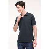 Lumberjack M-Bs20 Bsc Polo T-Sh 4FX Antrasit Erkek Kısa Kol T-Shirt, S