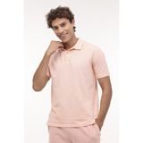 Lumberjack M-BS20 Bsc Polo T-Sh 4fx Somon Erkek Kısa Kol T-Shirt - Pembe