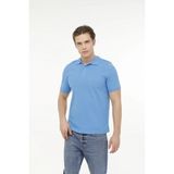 Lumberjack M-CT953 Basıc Pes Erkek Polo Yaka T-Shırt 4fx - XL - Mavi