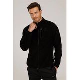 Lumberjack M-SN165 Nodric Polar Erkek Polar Ceket - 2XL - 010 - Siyah