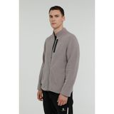 Lumberjack M-SN165 Nodric Polar Erkek Polar Ceket - Gri - 2XL