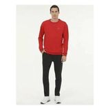 Lumberjack Mb C Neck SW 5Pr Erkek Kırmızı Sweatshirt SN75 Kırmızı