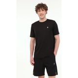 Lumberjack MB CT100 PES C T-SH 5FX Siyah Erkek Kısa Kol T-Shirt - 2XL