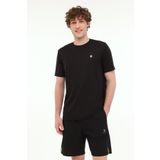 lumberjack Mb Ct100 Pes C T-sh 5fx Siyah Erkek Kısa Kol T-shirt
