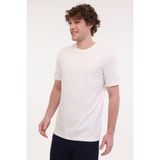 Lumberjack MB CT102 C NK T-SH 5FX KIRIK BEYAZ Erkek Kısa Kol T-Shirt - XL