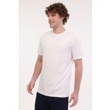 lumberjack Mb Ct102 C Nk T-sh 5fx Kırık Beyaz Erkek Kısa Kol T-shirt