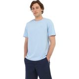 Lumberjack MB CT102 C Nk T-Sh 6fx Açık Mavi Erkek Kısa Kol T-Shirt - 2XL