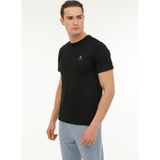 Lumberjack Mb Ct102 Tişört, XL, 20-102064373-2, Siyah, Erkek