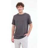 Lumberjack MB CT110 PM C NK T-SH 5FX Gri Erkek Kısa Kol T-Shirt