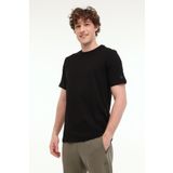lumberjack Mb Ct110 Pm C Nk T-sh 5fx Siyah Erkek Kısa Kol T-shirt