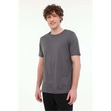 lumberjack MB CT110 PM C NK T-SH 6FX Erkek T-shirt A102064393 ANTRASİT