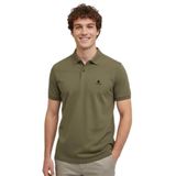 Lumberjack Mb Ct461 Sherman Polo Yaka Tişört, L, 20-102064397-2, Haki, Erkek