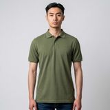 Lumberjack MB CT953 Erkek Haki Polo Yaka Tişört