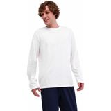 Lumberjack MB LOEN14LJK-130-335PR Erkek Beyaz Uzun Kollu Tişört 102025427 - 2XL