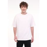 lumberjack Mb Ros 11hs113 5fx Kırık Beyaz Erkek Kısa Kol T-shirt