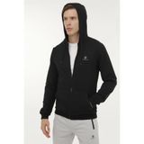 Lumberjack Mb Sn72 Fz Hod 6Pr 102697003 Erkek Eşofman Üstü Siyah S-Xxl