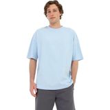 Lumberjack MB Ssros 11HS113 6fx Erkek T-Shirt - 2XL - Mavi