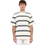 Lumberjack MB Tusk 11BS100 Gri Erkek Kısa Kol T-Shirt - 2XL