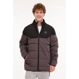 Lumberjack ML ADALBERT-CB COAT 4PR Gri Erkek Kısa Kaban Regular Fit Kesim Kalıbı - Gri - Siyah