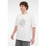 Lumberjack ml Bera 11TRV38 5fx Ekru Erkek Kısa Kol T-Shirt