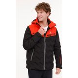 Lumberjack ml Colen 2-IG287-AU22 4pr Siyah Erkek Kayak Montu - Siyah - Kırmızı - 2XL