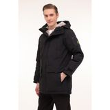 Lumberjack ML ENIGMA 3LE-86 4PR Siyah Erkek Uzun Kaban - 2XL