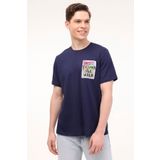 Lumberjack ML Fizzy 11ID343-071 4FX Lacivert Erkek T-shirt