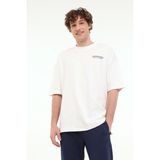 Lumberjack ml Franco 11FF10 5fx Ekru Erkek Kısa Kol T-Shirt - Bej