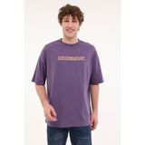 Lumberjack ml Franco 11FF17 5fx Mor Erkek Kısa Kol T-Shirt - 2XL