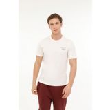 Lumberjack ML Hector 11URB1056 4FX Ekru Erkek T-shirt