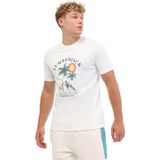 Lumberjack ml Jacop 11HL107 5pr Beyaz Erkek Kısa Kol T-Shirt - XL