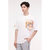 Lumberjack Ml Jayse 11Sk1013 4Fx Ekru Erkek Kısa Kol T-Shirt - Bej - 2XL