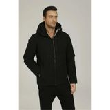Lumberjack Ml Luıs Coat 2Ct645 3Pr Siyah Erkek Kısa Kaban - 2XL