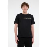 lumberjack ml Mesus 11urbng2022 5fx Siyah Erkek Kısa Kol T-shirt