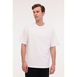 Lumberjack ml Neck 11BS60 5fx Ekru Erkek Kısa Kol T-Shirt - Bej