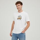 Lumberjack Ml Oasis Tişört, L, 20-102156059-2, Ekru, Erkek