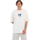 Lumberjack ml Ravon 11HL-202 Kırık Beyaz Erkek Kısa Kol T-Shirt - XL