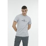 Lumberjack ml Ravos 11URBNG18 4fx Grı Erkek Kısa Kol T-Shirt - Gri
